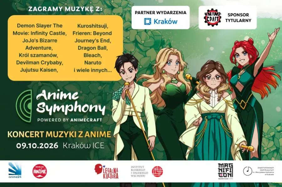 Anime Symphony już 9 października w ICE Kraków