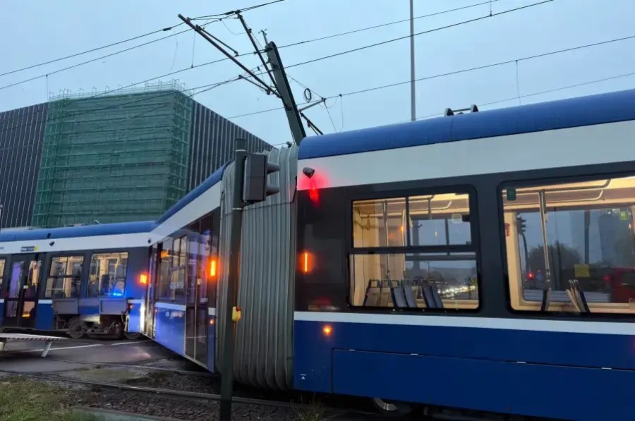 Wykolejenie tramwaju w Łagiewnikach. Utrudnienia na kilku liniach