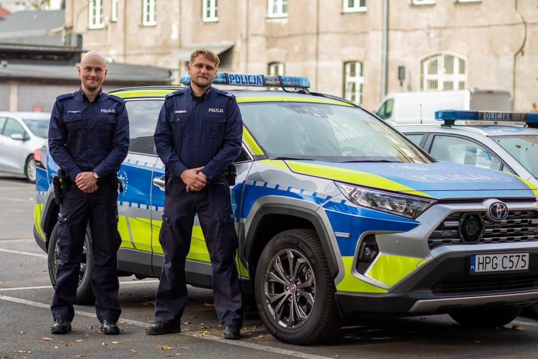 Krakowscy policjanci ruszyli na ratunek - pożar w Szpitalu Rydygiera