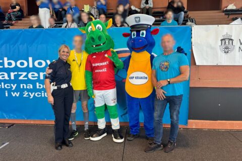 Kraków: drogówka na turnieju „Futbolowe Marzenia”