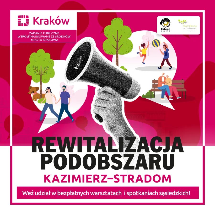 Jesień z Ambasadorem Rewitalizacji na podobszarze Kazimierz–Stradom